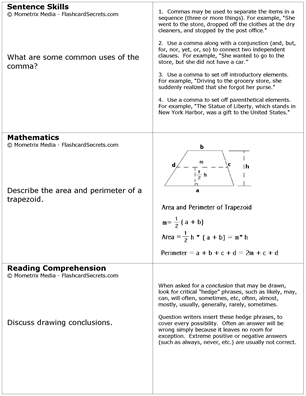 ACCUPLACER Exam Flashcard Study System Free Online Sample Practice Test Questions