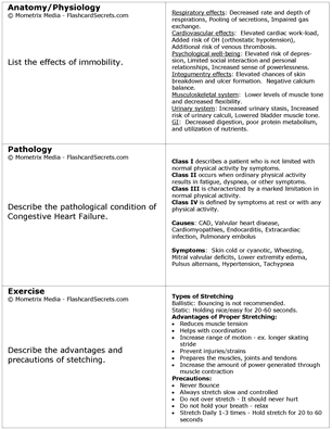 Flashcard Study System for the ACSM Exam Free Online Sample Practice Test Questions