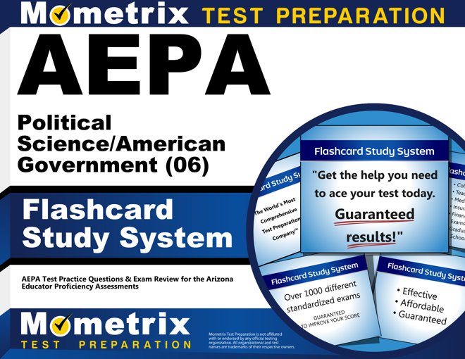 AEPA Political Science/American Government Flashcards Study System