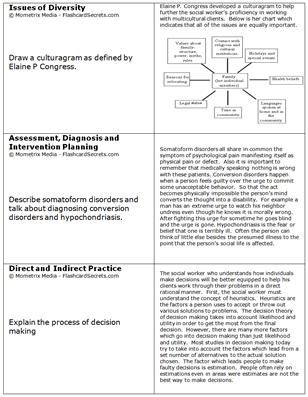 ASWB Exam Flashcard Study System Free Online Sample Practice Test Questions
