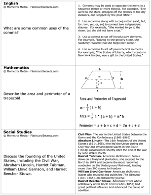 CBASE Flashcard Study System Free Online Sample Practice Test Questions
