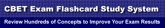 CBET Exam Flashcard Study System is guaranteed to raise your CBET test score