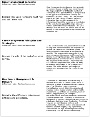 CCM Exam Flashcard Study System Free Online Sample Practice Test Questions