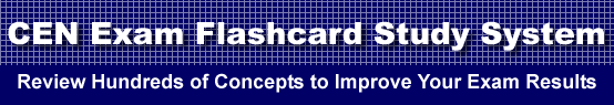 CEN Exam Flashcard Study System is guaranteed to raise your CEN test score