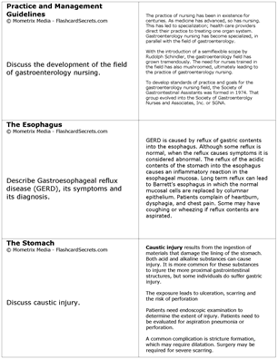 CGRN Exam Flashcard Study System for the CGRN Exam Free Online Sample Practice Test Questions