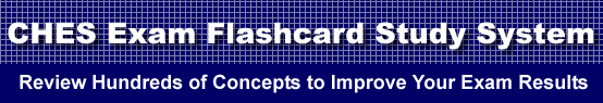 CHES Exam Flashcard Study System is guaranteed to raise your CHES test score