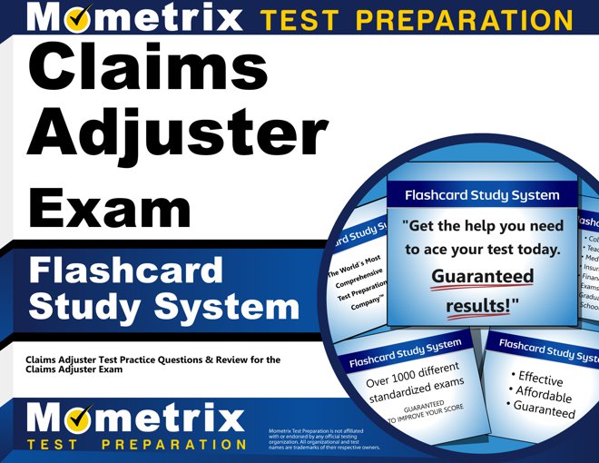 Claims Adjuster Exam Flashcards Study System