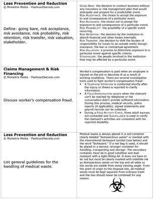 CPHRM Exam Flashcard Study System Free Online Sample Practice Test Questions