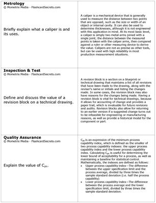CQI Exam Flashcard Study System Free Online Sample Practice Test Questions