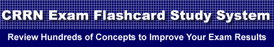 CRRN Exam Flashcard Study System is guaranteed to raise your CRRN test score