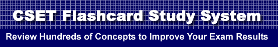 CSET Flashcard Study System is guaranteed to raise your CSET score