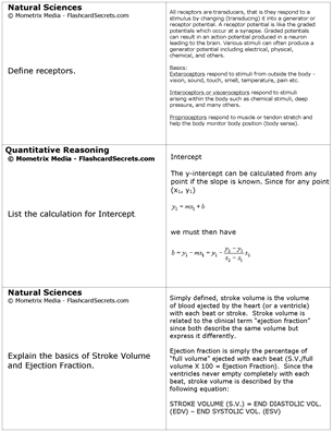 DAT Flashcard Study System Free Online Sample Practice Test Questions