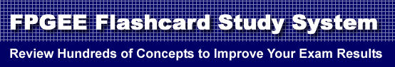 FPGEE Flashcard Study System is guaranteed to raise your FPGEE score