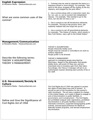 FSOT Flashcard Study System Free Online Sample Practice Test Questions