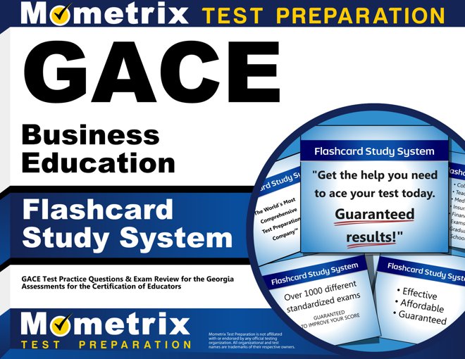 GACE Business Education Flashcards Study System