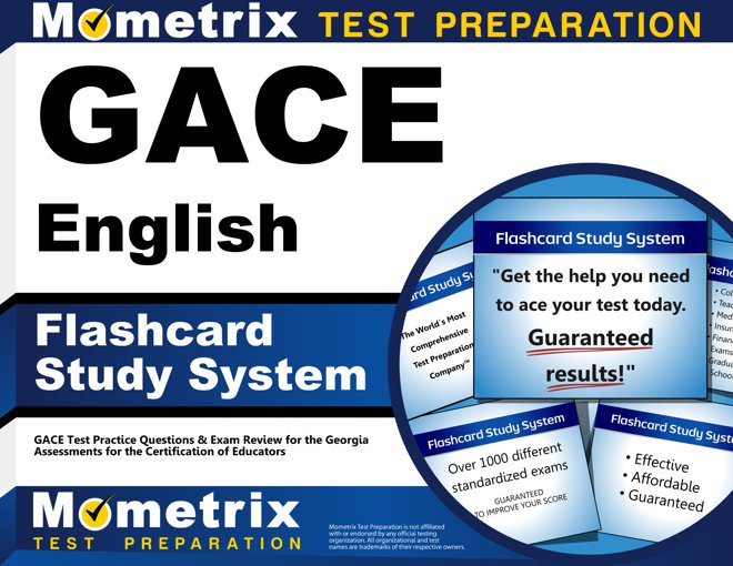 GACE English Flashcards Study System