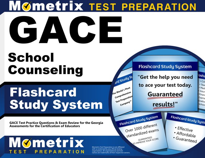 GACE School Counseling Flashcards Study System