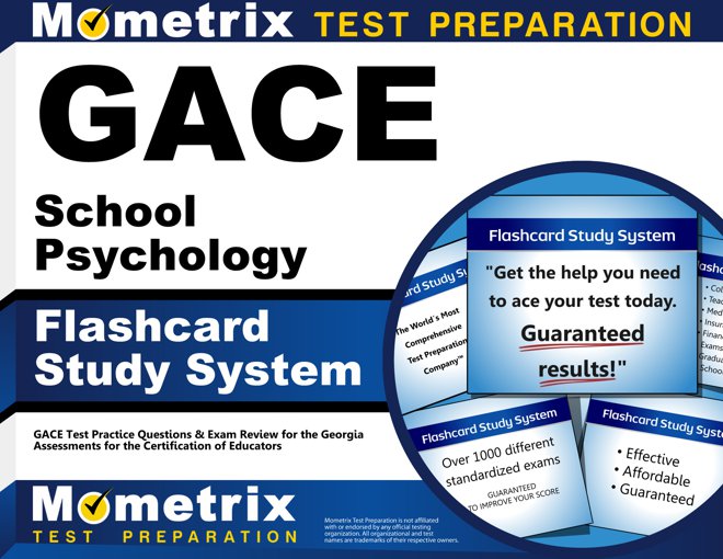 GACE School Psychology Flashcards Study System