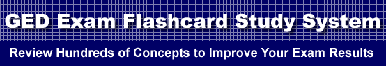 GED Exam Flashcard Study System is guaranteed to raise your GED test score