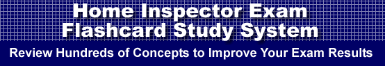 Home Inspector Exam Flashcard Study System is guaranteed to raise your Home Inspector Test score