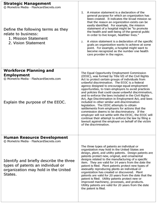 PHR & SPHR Exam Flashcard Study System Free Online Sample Practice Test Questions