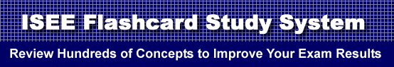 ISEE Flashcard Study System is guaranteed to raise your ISEE score