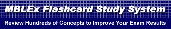 MBLEx Flashcard Study System is guaranteed to raise your MBLEx score