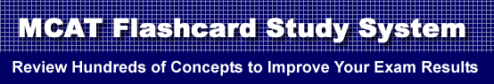 MCAT Flashcard Study System is guaranteed to raise your MCAT score