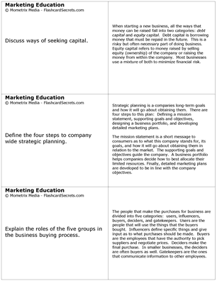 MTTC Flashcard Study System Free Online Sample Practice Test Questions