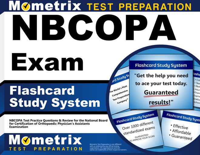NBCOPA Exam Flashcards Study System