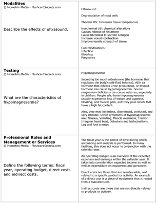 NBCOT Exam Flashcard Study System Free Online Sample Practice Test Questions