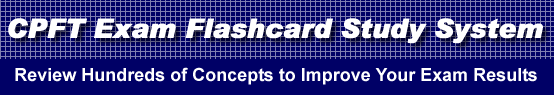 CPFT Exam Flashcard Study System is guaranteed to raise your CPFT exam score