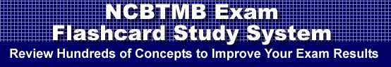 NCE Flashcard Study System is guaranteed to raise your NCETM test and NCETMB test score