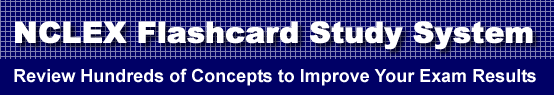 NCLEX Flashcard Study System is guaranteed to raise your NCLEX score