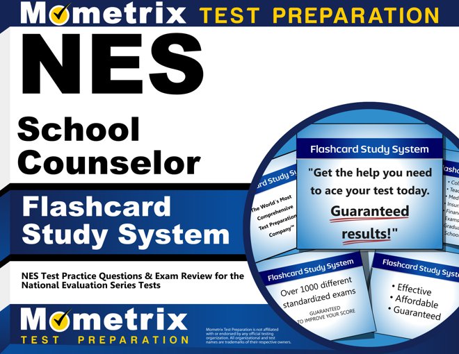 NES School Counselor Certification Test Flashcards Study System