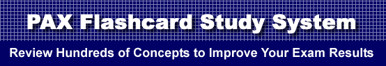 PAX Flashcard Study System is guaranteed to raise your Nursing School Entrance Exam score