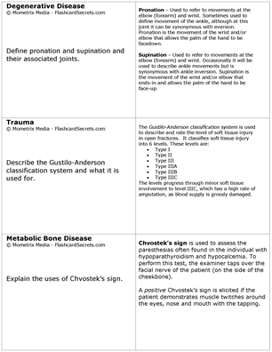 Orthopaedic Nurses Certification Exam Flashcard Study System Free Online Sample Practice Test Questions