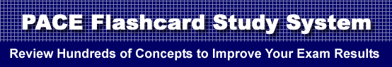 PACE Flashcard Study System is guaranteed to raise your PACE score