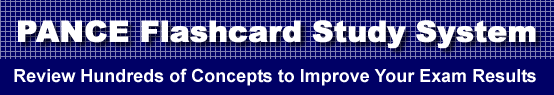 PANCE Flashcard Study System is guaranteed to raise your PANCE score