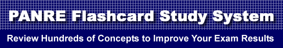 PANRE Flashcard Study System is guaranteed to raise your PANRE score