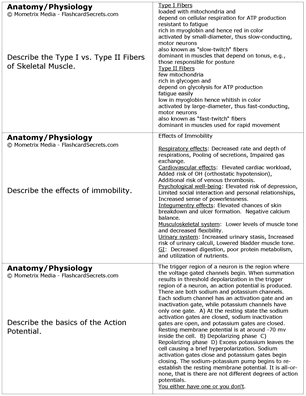 Flashcard Study System for the ACE Personal Trainer Exam Free Online Sample Practice Test Questions