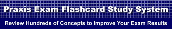 Praxis Exam Flashcard Study System is guaranteed to raise your Praxis Test score