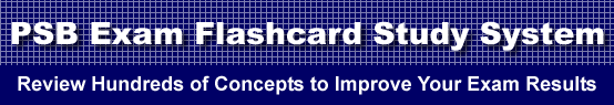 PSB Exam Flashcard Study System is guaranteed to raise your PSB test score