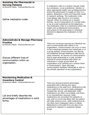 Flashcard Study System for the PTCB Exam Free Online Sample Practice Test Questions