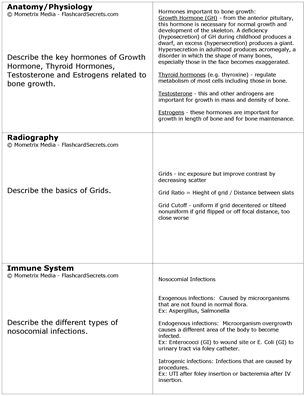 Radiography Exam Flashcard Study System Free Online Sample Practice Test Questions