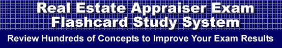 Real Estate Appraiser Exam Flashcard Study System is guaranteed to raise your Real Estate Appraiser Test score