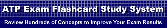 ATP Exam Flashcard Study System is guaranteed to raise your ATP test score