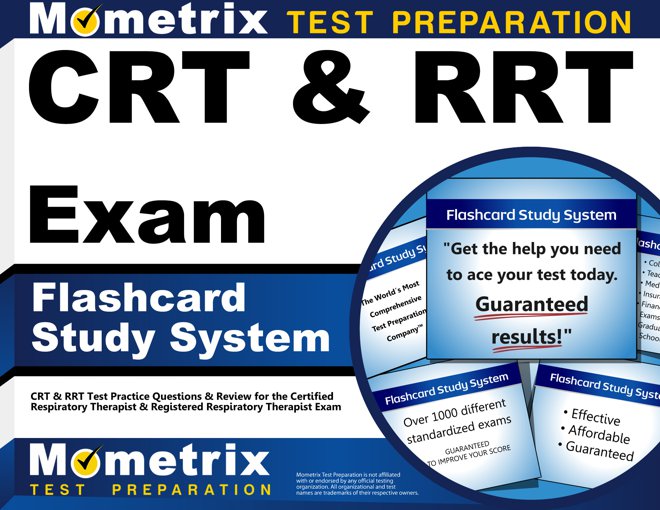 CRT & RRT Exam Flashcards Study System