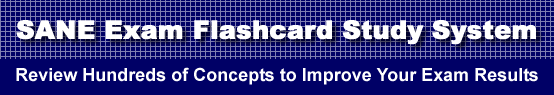 SANE Exam Flashcard Study System is guaranteed to raise your SANE test score