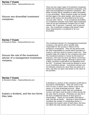 Series 7 Exam Flashcard Study System Free Online Sample Practice Test Questions